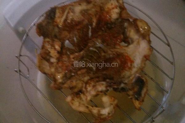 烤鸡排（光波锅版）的做法图解5
