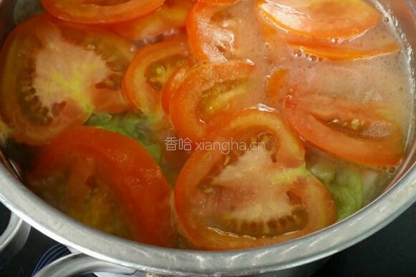 蕃茄煮白菜的做法图解6