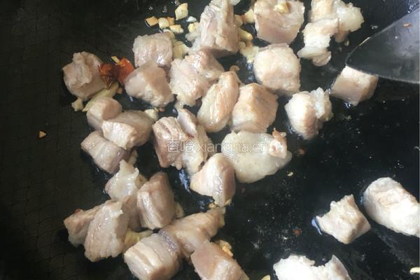 笋干毛豆炖肉的做法图解5