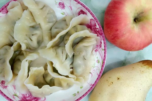 香菇鸡蛋白菜小葱饺子的做法图解11