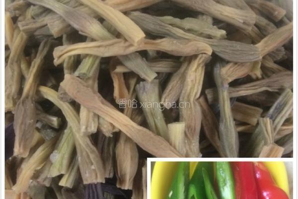 清炒豆角干的做法图解2