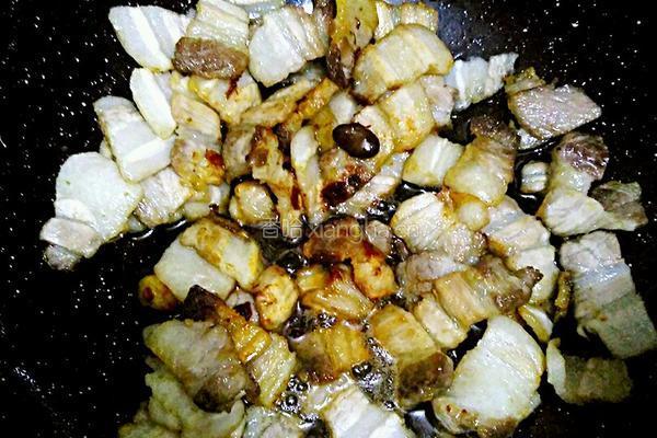青椒回锅肉的做法图解7