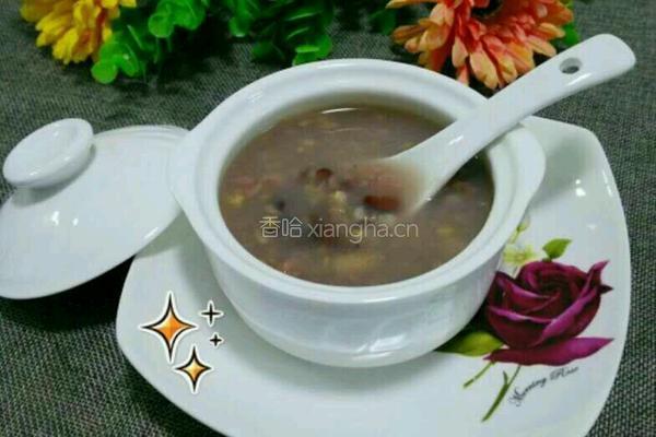 红豆花生燕麦粥的做法图解5