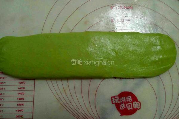 蔬菜汁油条的做法图解2