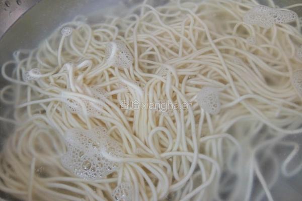海天拌酱面的做法图解3