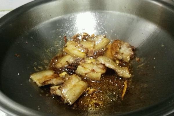 农家干萝卜烧肉的做法图解7