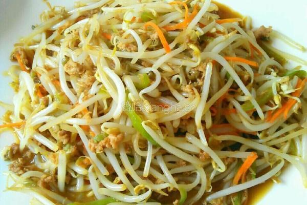清炒绿豆芽的做法图解6