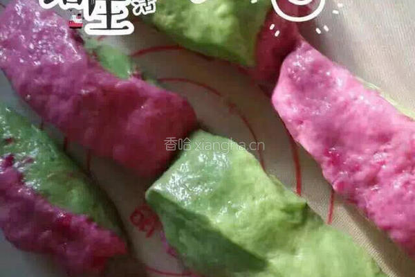 苋菜汁油条的做法图解4