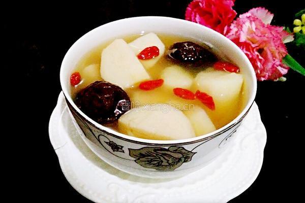 红枣山药芋头枸杞汤的做法图解8