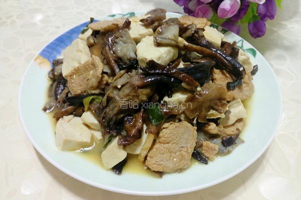 榛蘑炖豆腐的做法图解11