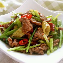 香芹炒牛肉的做法[图]