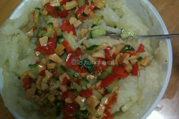 芝士焗土豆泥的做法图解3