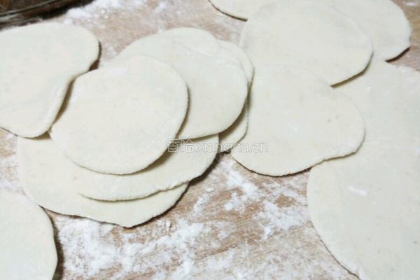 白菜猪肉水饺的做法图解4