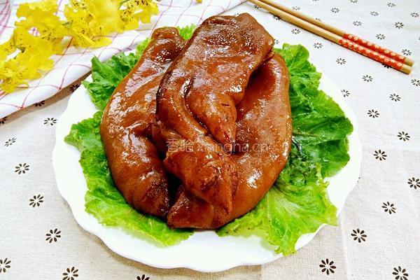 卤猪蹄的做法图解12