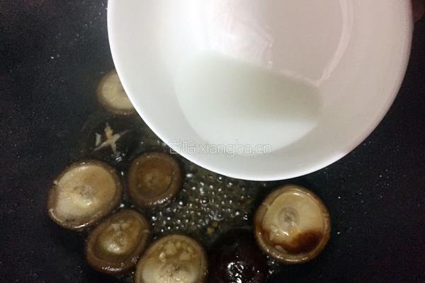香菇油菜的做法图解10