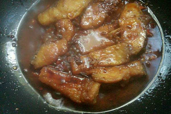 豆豉酱烧鲢鱼块的做法图解8