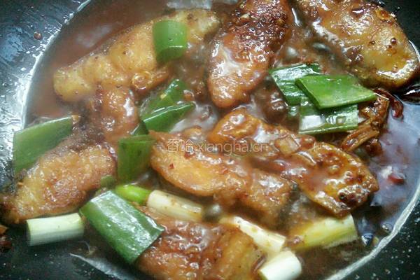 豆豉酱烧鲢鱼块的做法图解9