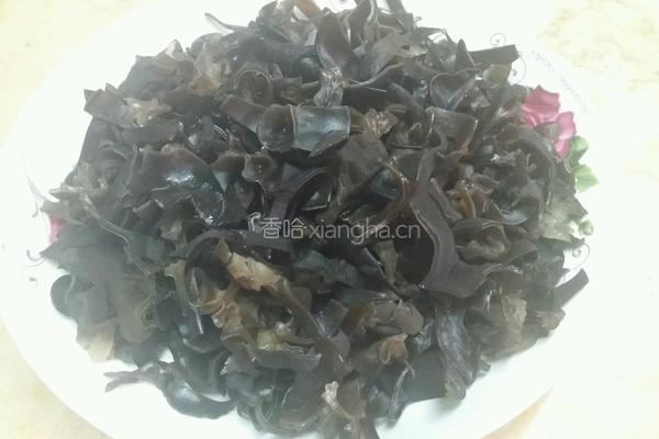 木耳炒肉丝的做法图解4
