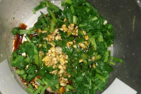 芥菜拌黄豆的做法图解8