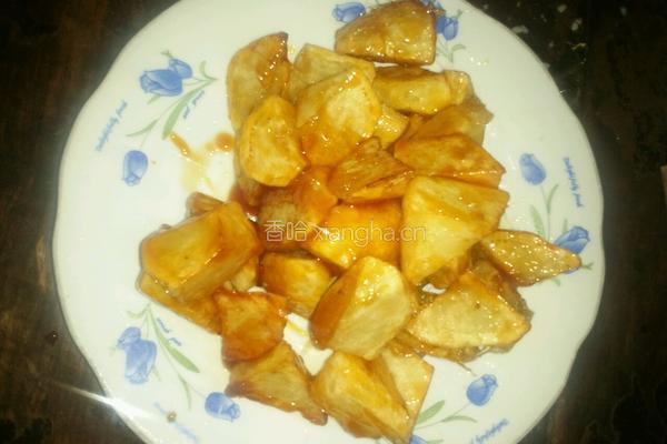 拔丝土豆的做法图解6
