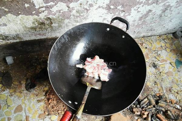 小南瓜炒肉的做法图解3