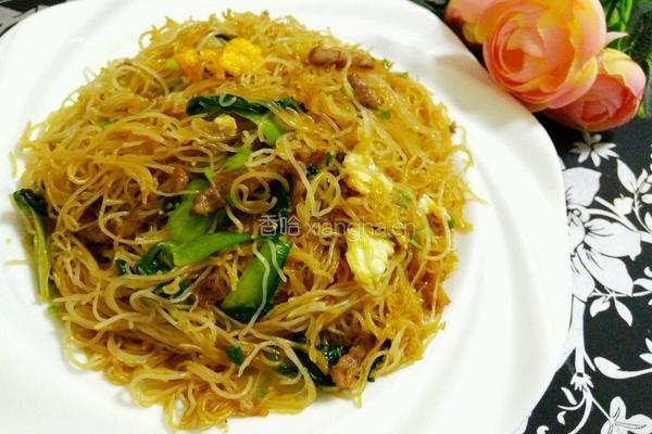 炒米粉的做法图解1