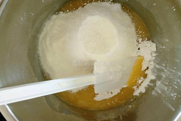奶香小蛋糕的做法图解4