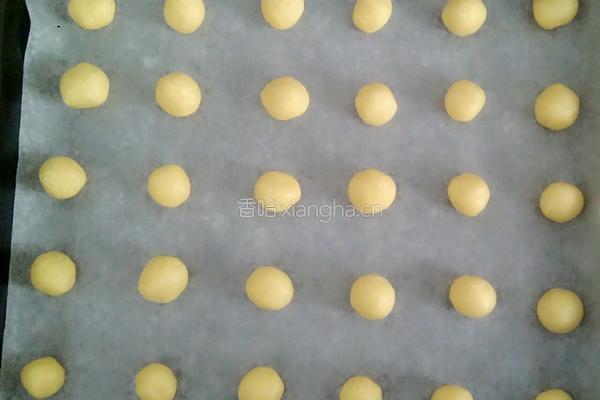 椰丝小饼干的做法图解7