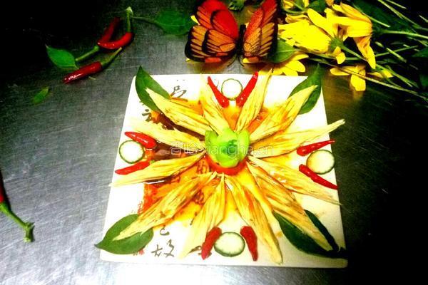 花开富贵(红油腐竹)的做法图解12
