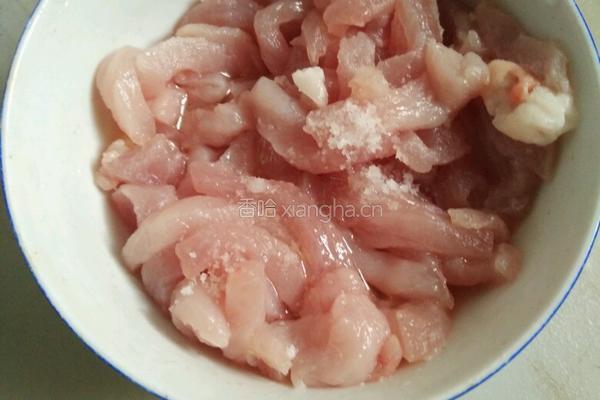 白菜瘦肉粥的做法图解3