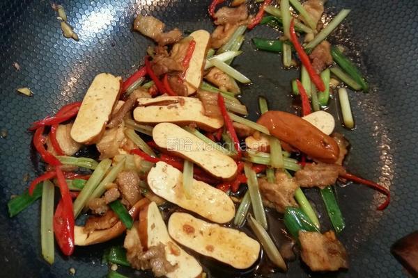 小炒攸县香干的做法图解9