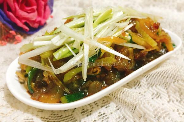 双丝拌海蜇的做法图解12