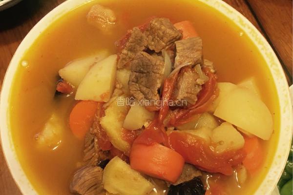 番茄土豆炖牛肉