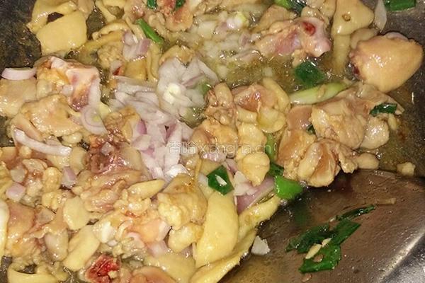 高塔咖喱荞麦鸡肉饭的做法图解3