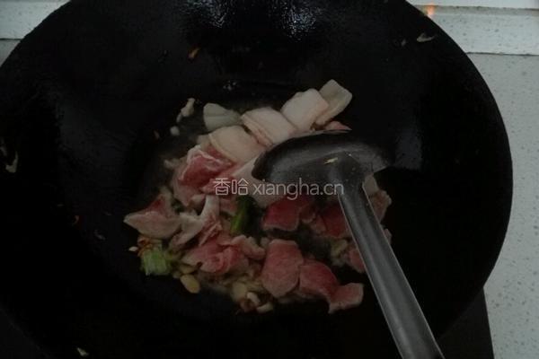 肉炒杏鲍菇的做法图解5