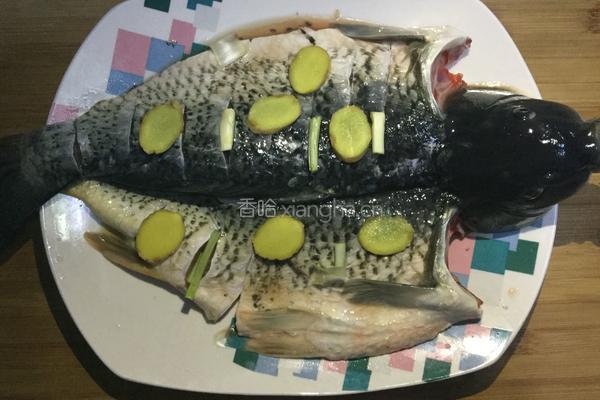 烤箱烤鲤鱼的做法图解1
