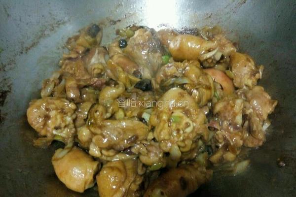 小炒鸡的做法图解3