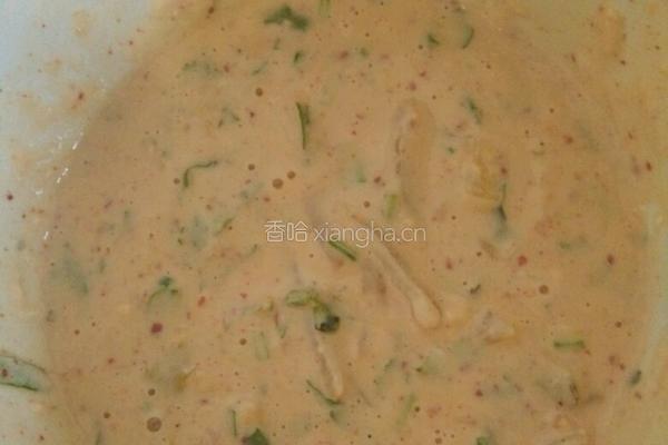 泡菜煎饼的做法图解4