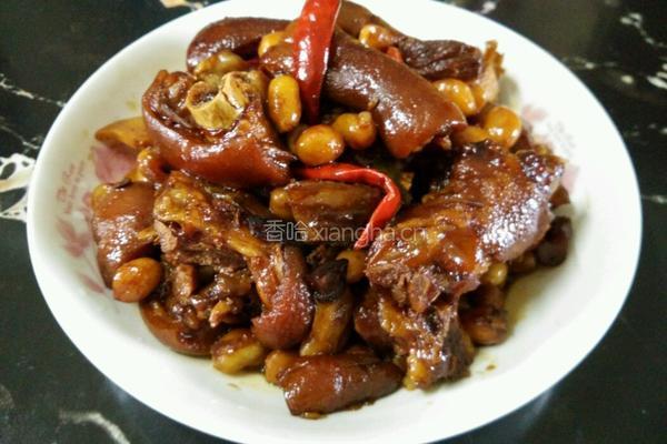 花生炖猪脚的做法图解10