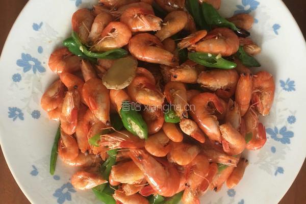 青椒炒河虾的做法图解6