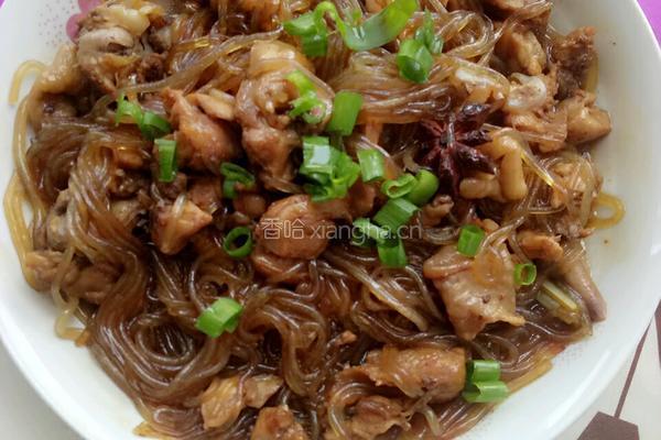 鸡腿炖粉丝的做法图解9