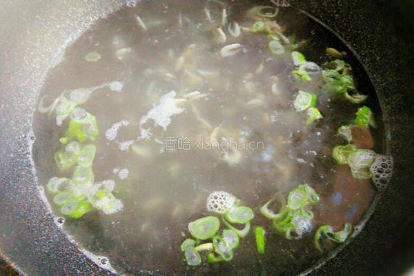 虾皮豆腐汤的做法图解4