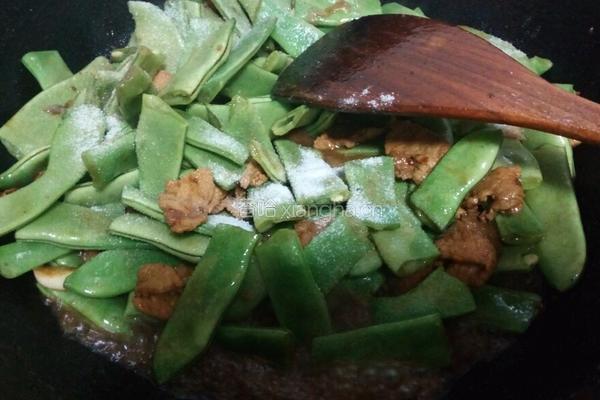 酱焖扁豆的做法图解9