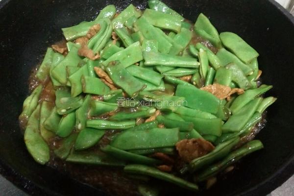酱焖扁豆的做法图解11