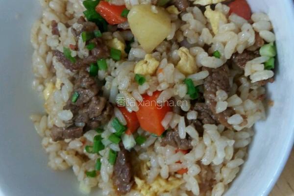 牛肉蛋炒饭