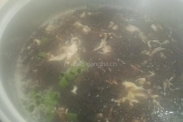 紫菜瘦肉蛋汤的做法图解9