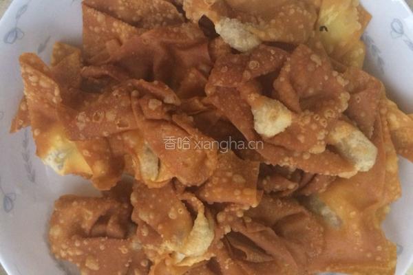 油炸馄饨的做法图解9