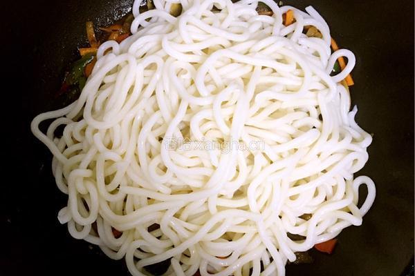 黑椒牛肉乌冬面的做法图解8
