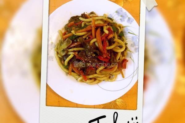 黑椒牛肉乌冬面的做法图解9