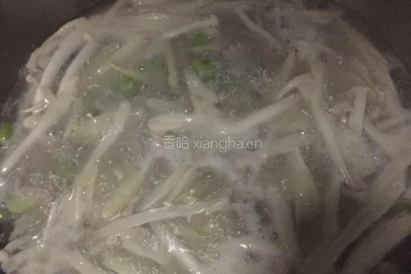 鞭笋汤的做法图解3